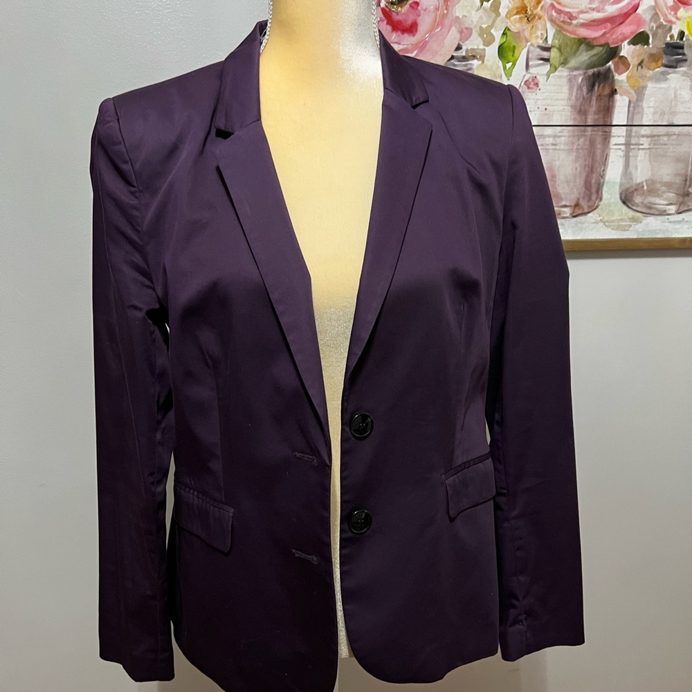H&M Eggplant Blazer